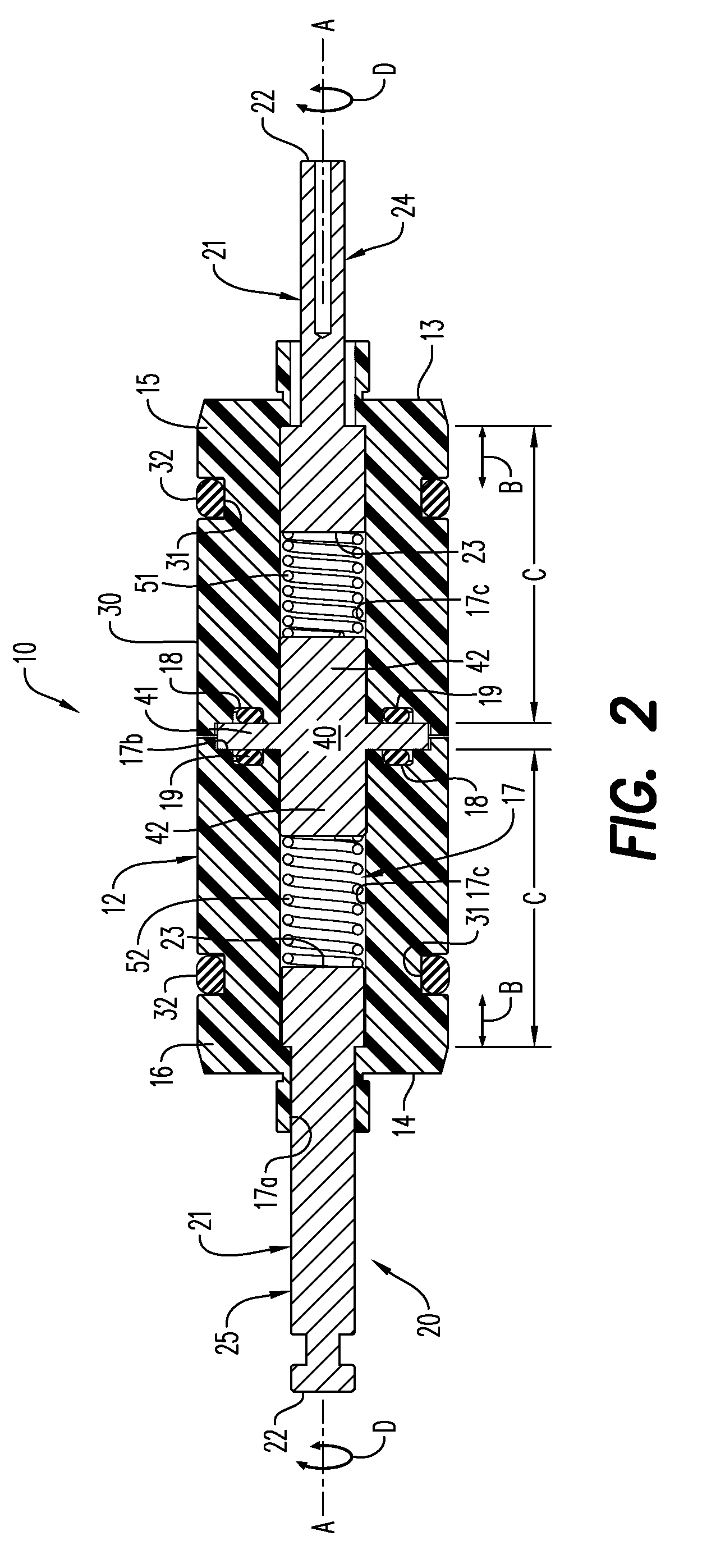 Bulkhead assembly having a pivotable electric contact component and integrated ground apparatus