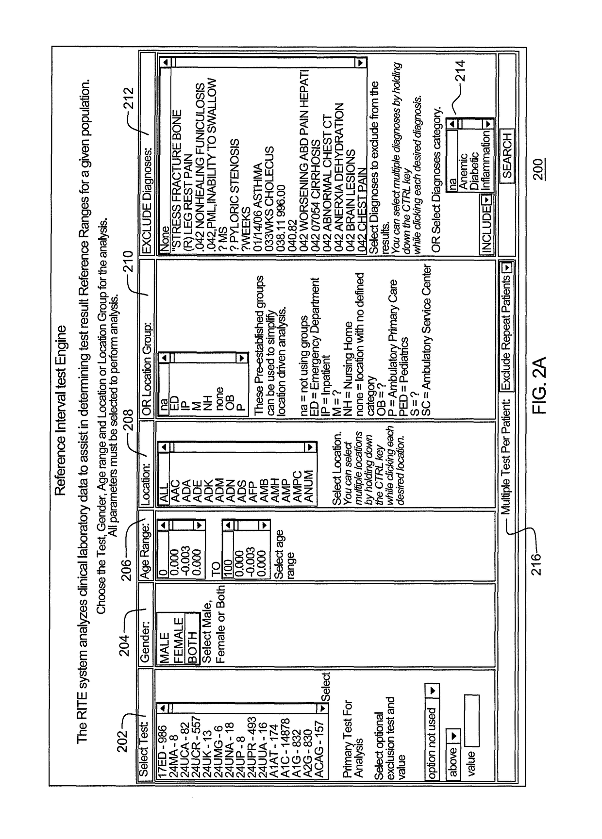 Performing data analysis on clinical data