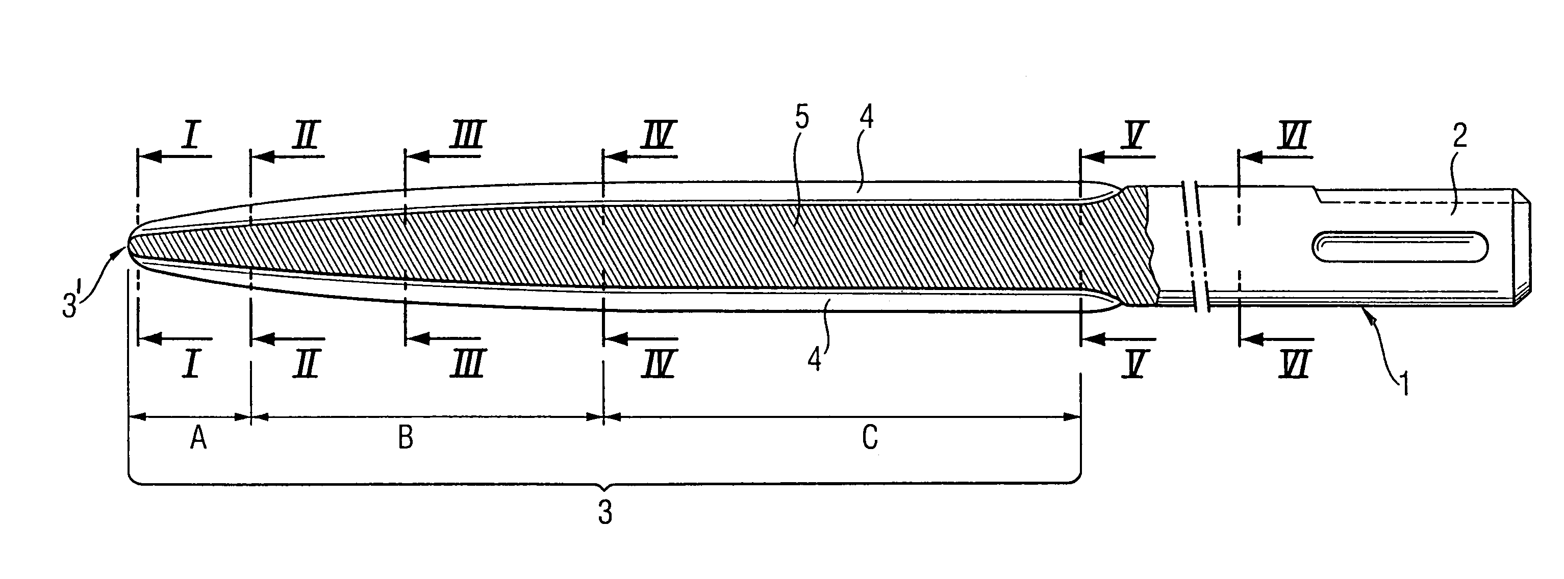 Point chisel