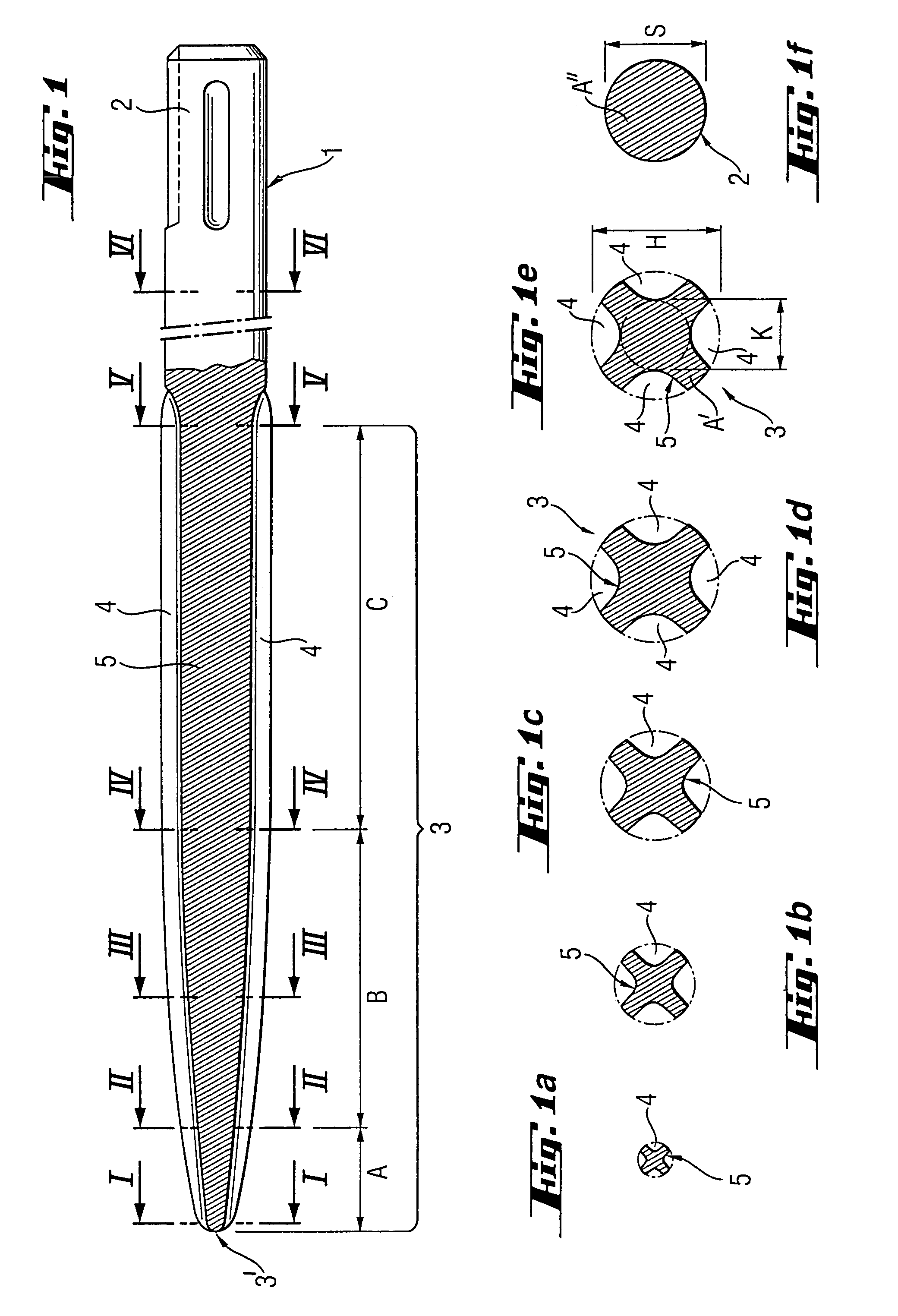 Point chisel