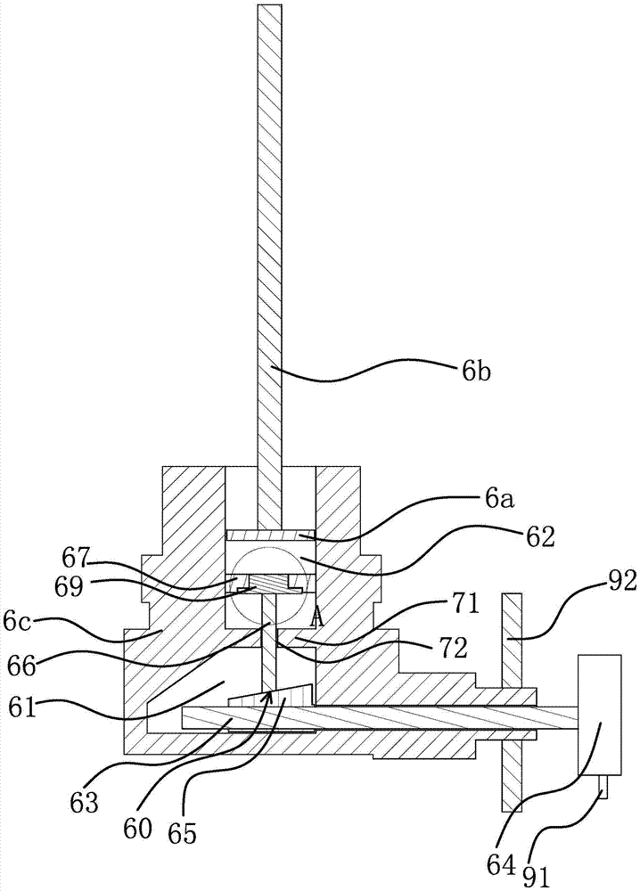 A friction and wear testing machine with a loading cylinder