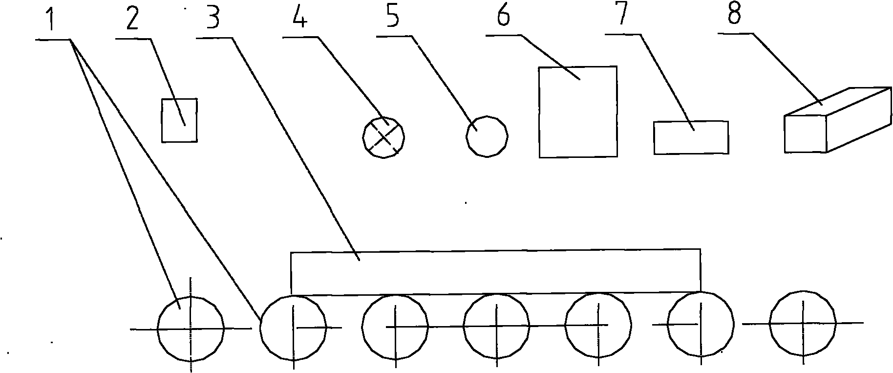 Remote automatic weighing system