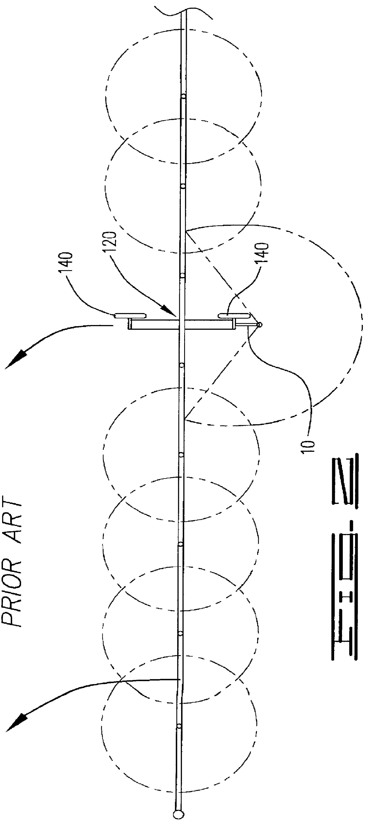 Center-pivot irrigation rut prevention device