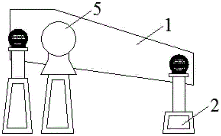 Circular motion vibrating screen