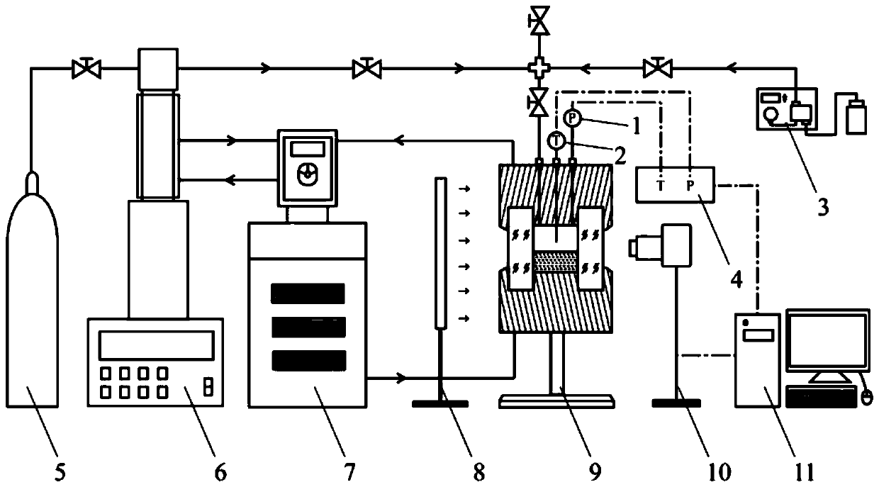 Experimental method for capturing full-period forms of gas hydrate crystals