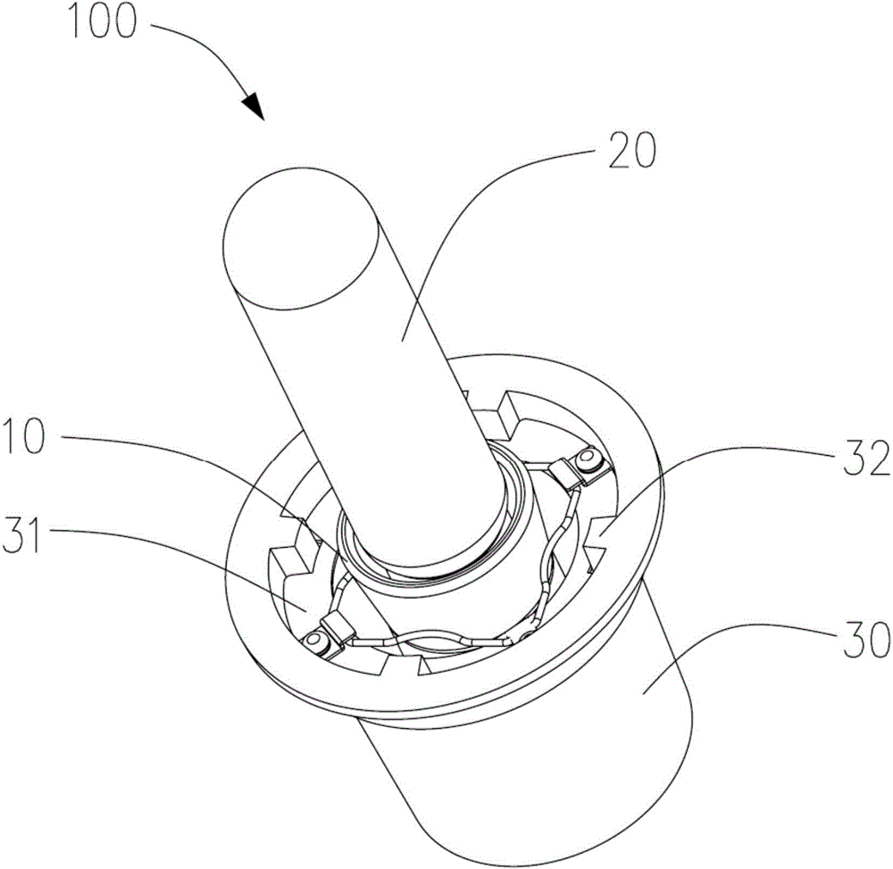 Vibration-resisting lamp holder and lamp