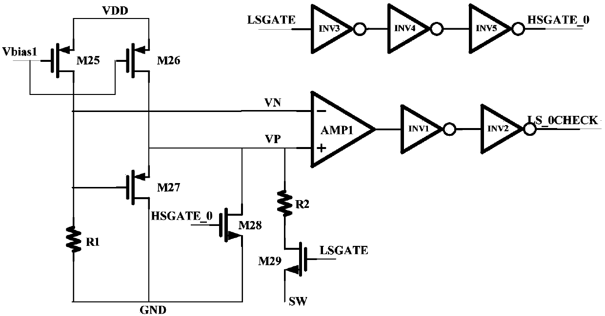 Current detection circuit for PWM/PFM dual-mode DC-DC switching power supply