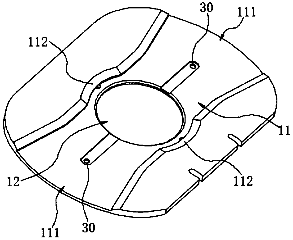 Self-positioning device and intelligent serving trolley