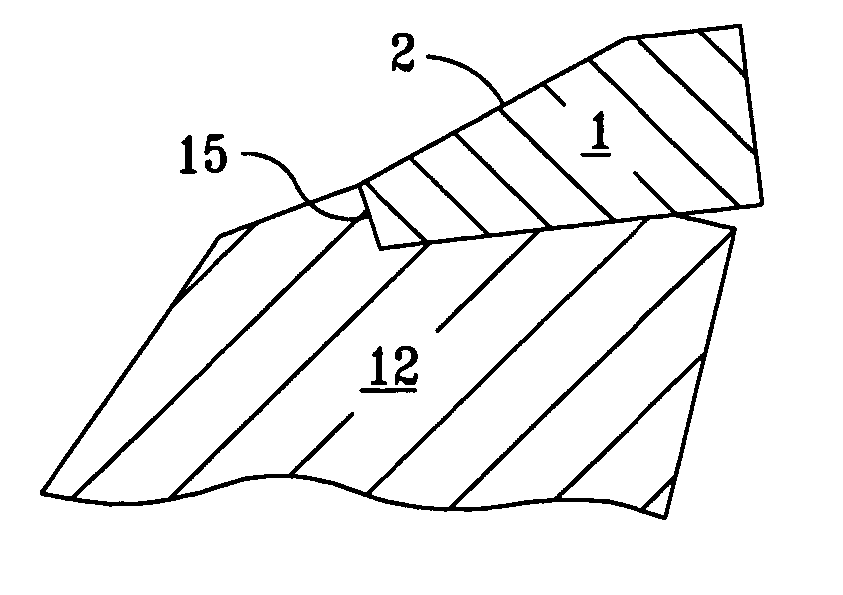 Cutting element with improved cutter to blade transition