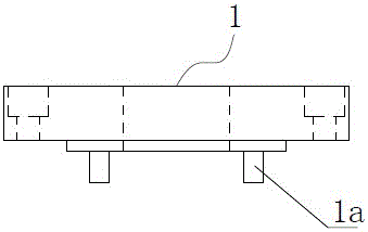 Plane floating clamp and floating structure thereof