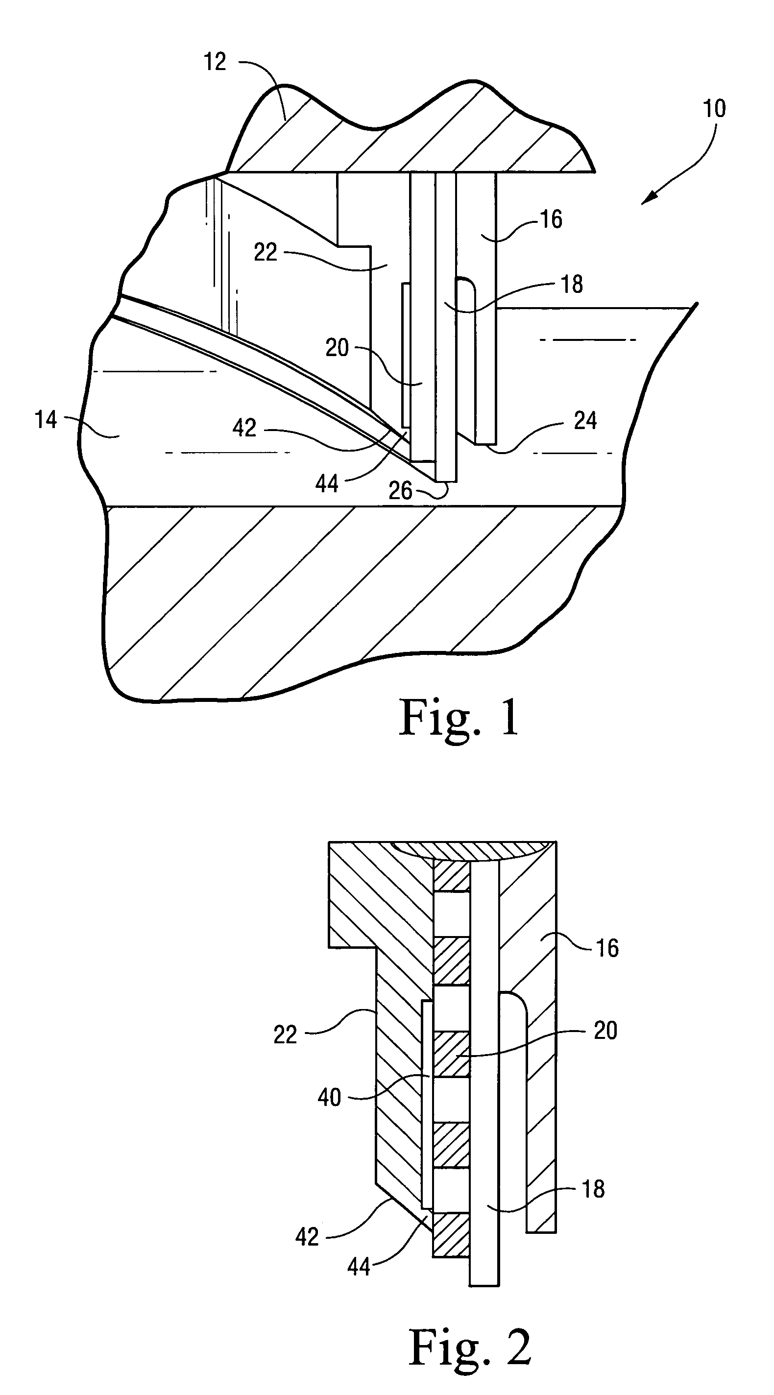 Pressure balanced brush seal