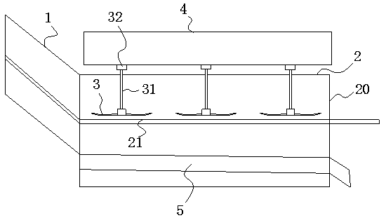 Fish skin fat-removing machine