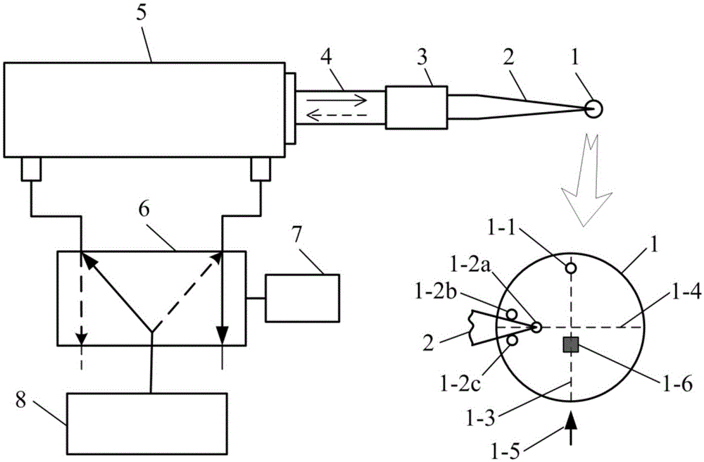 Device and method for measuring flow velocity of flame aerosol