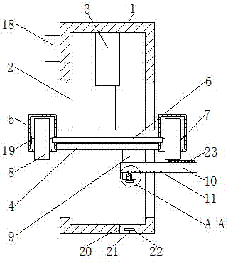 Motorcycle supporting movable rack