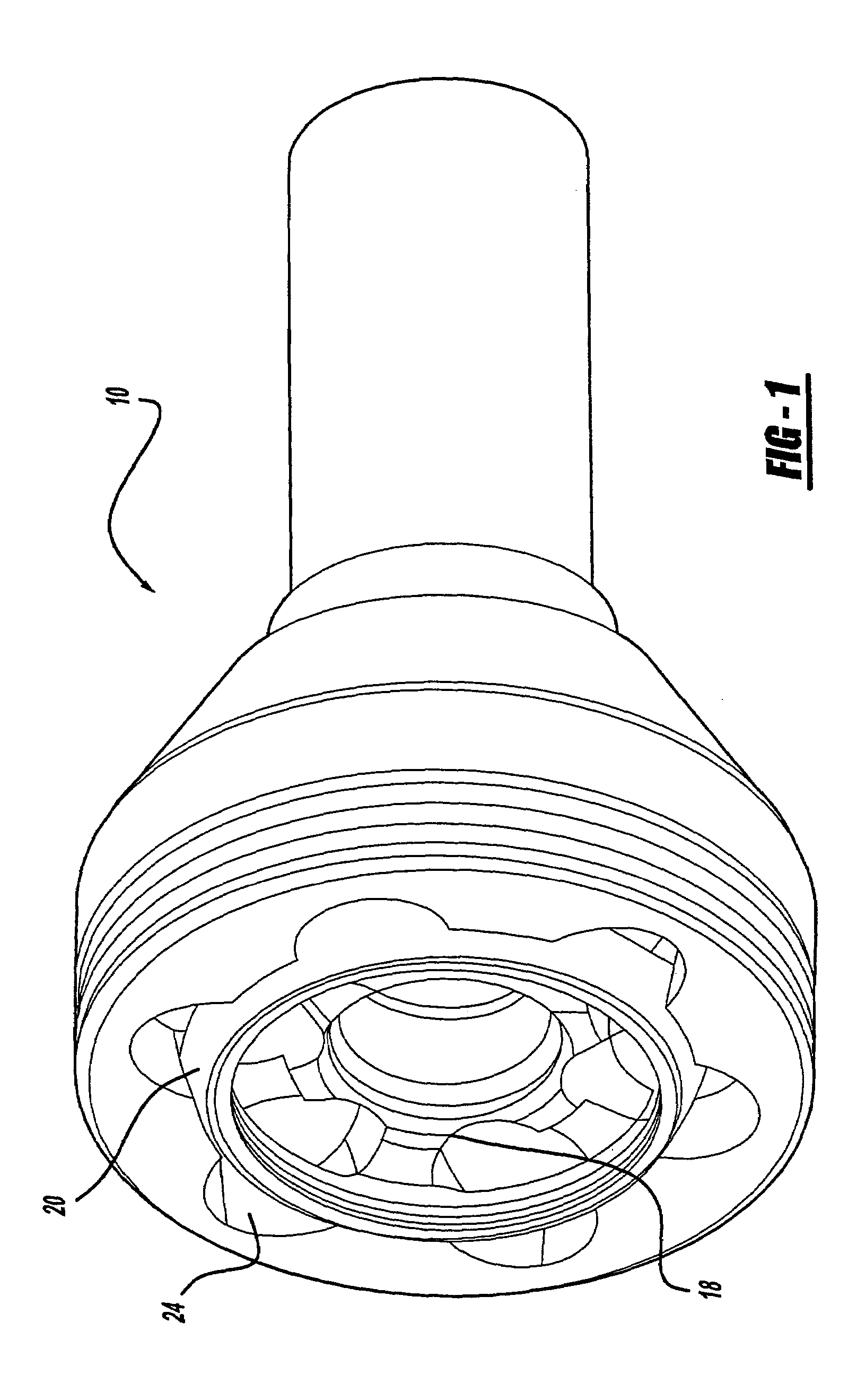 Constant velocity joint vent