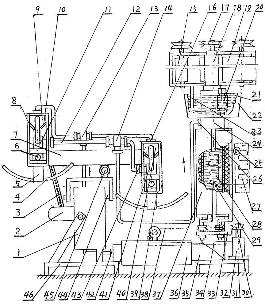 Plate-type wind-solar electric heating multiplication machine