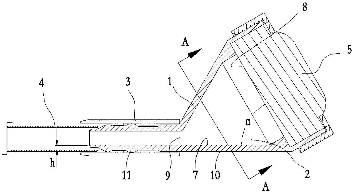 Implantable infusion port and using method