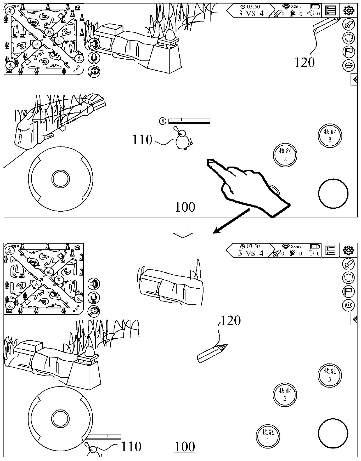 Prop operation method, device and equipment based on virtual environment and storage medium