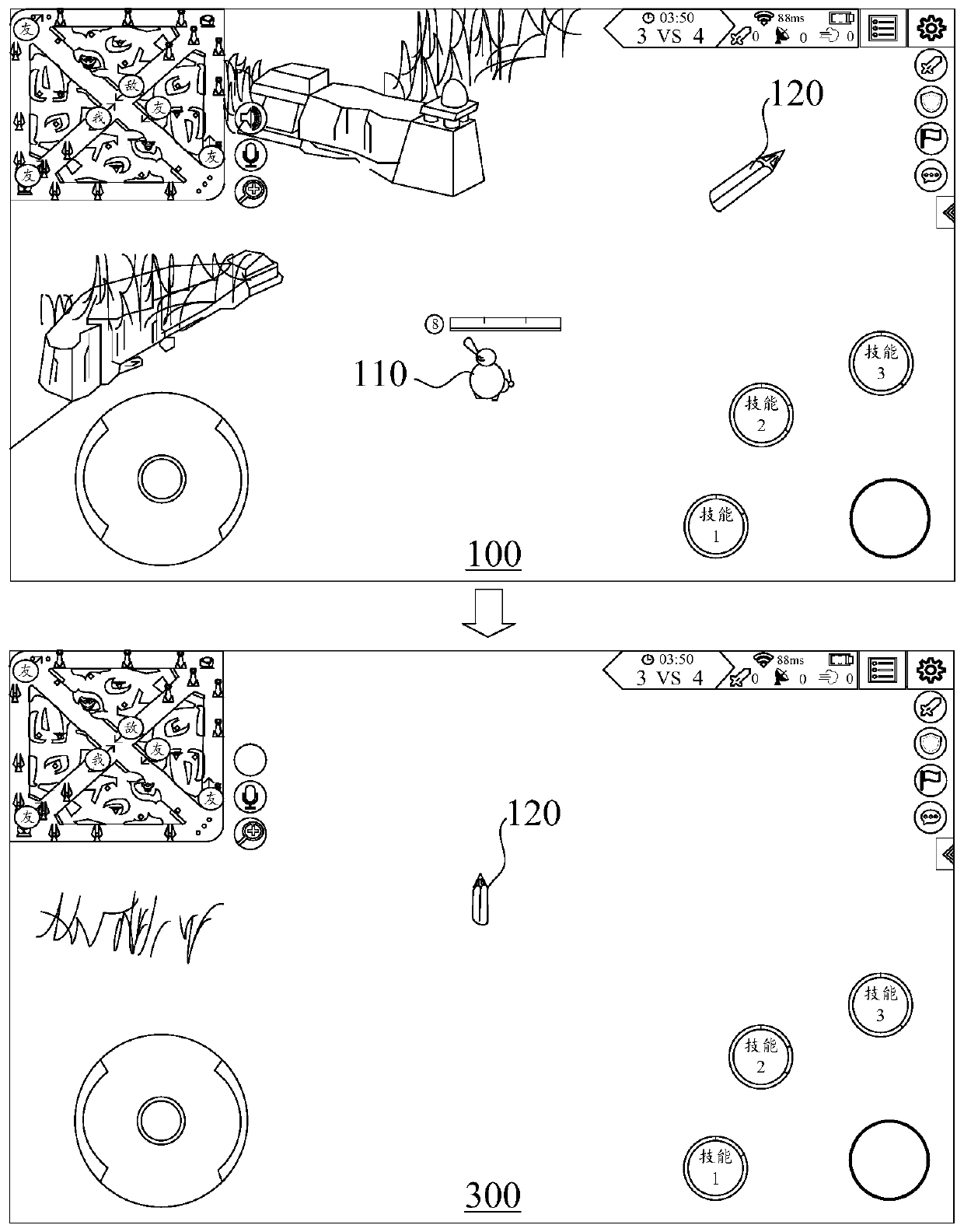 Prop operation method, device and equipment based on virtual environment and storage medium