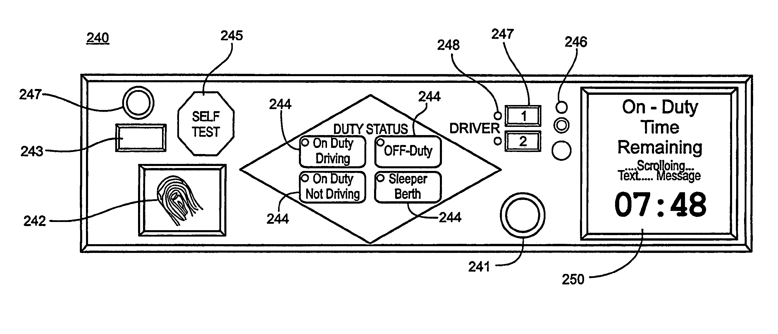 Driver activity and vehicle operation logging and reporting