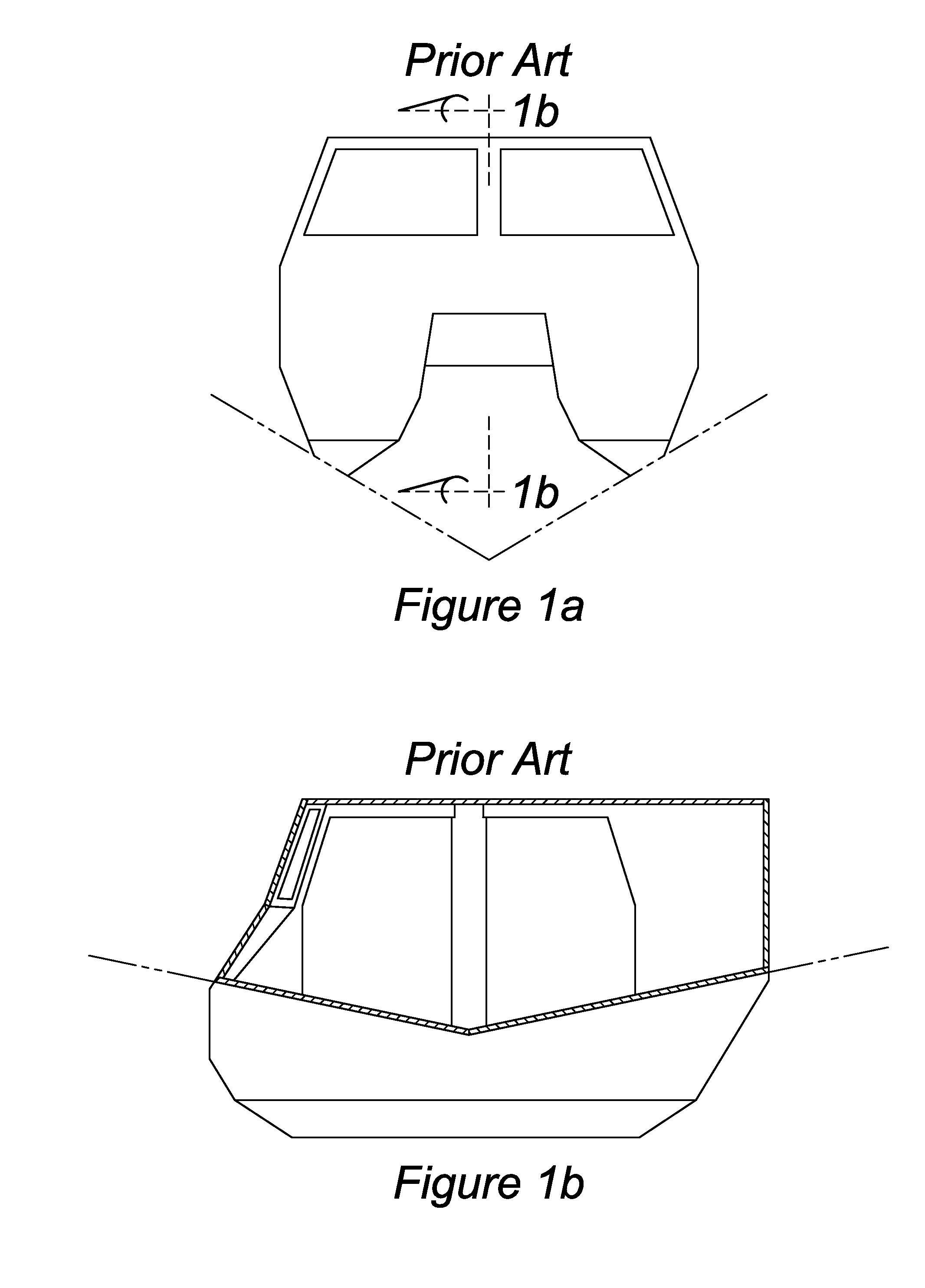 Blast-resistant vehicle hull