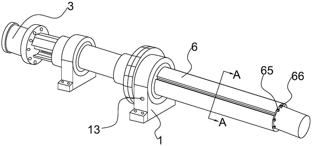 Winding drum used on unwinding machine