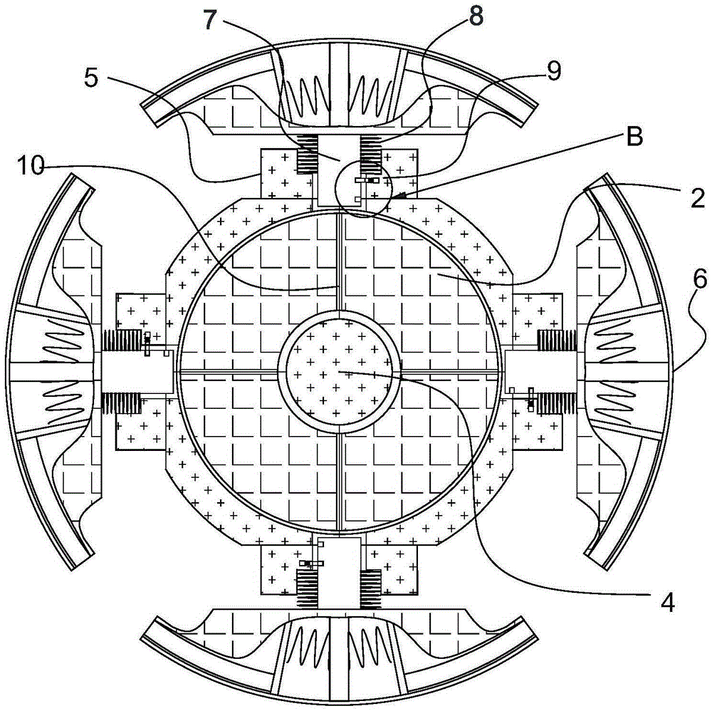 Winding drum used on unwinding machine