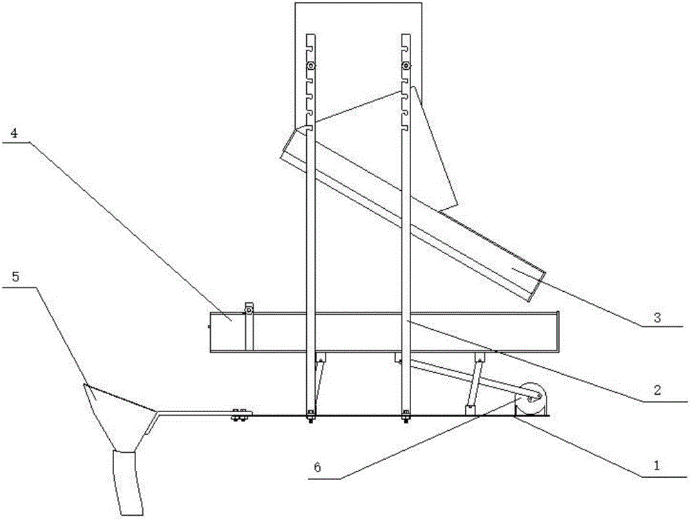 Vibrating sugarcane sowing device