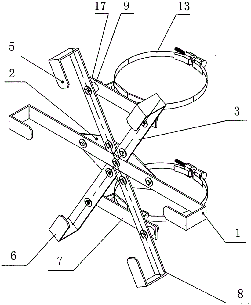 Insulated residual cable stand