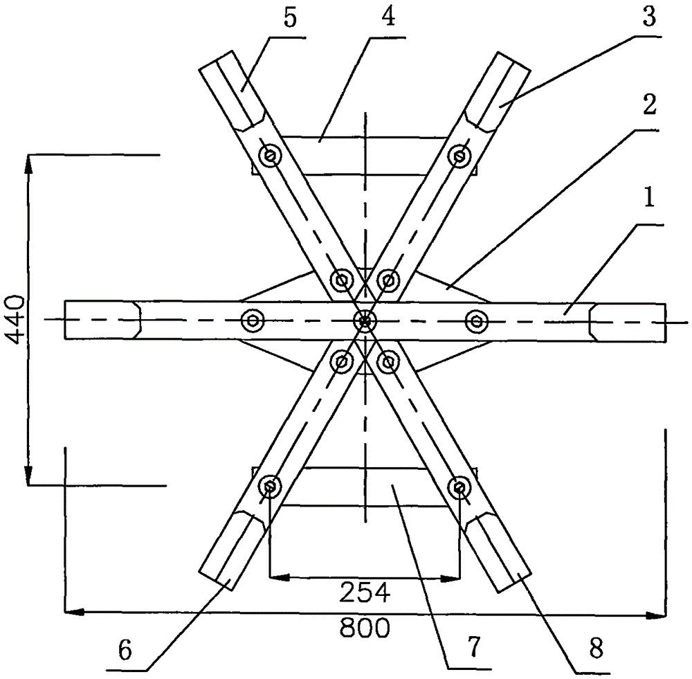 Insulated residual cable stand