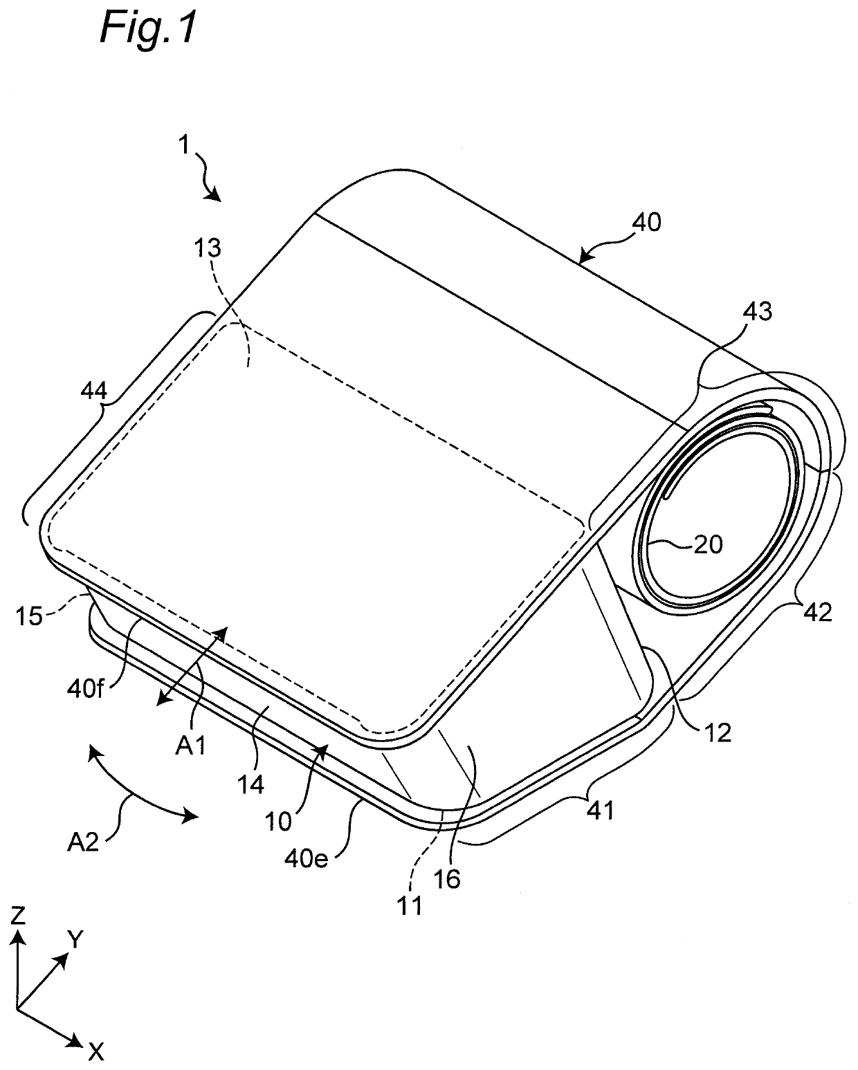 Cover for blood pressure meter, and blood pressure meter