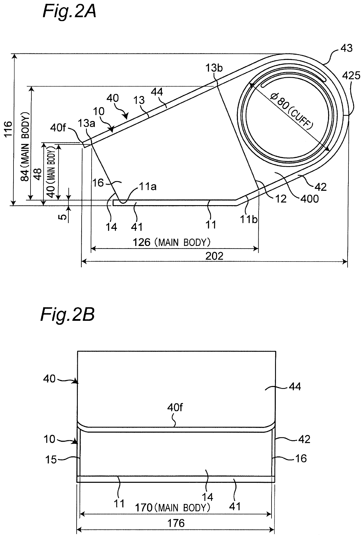 Cover for blood pressure meter, and blood pressure meter