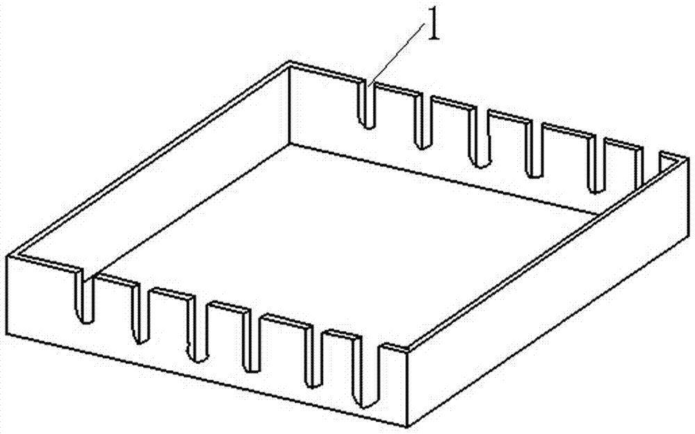 Loading box body device for diesel engine crankshafts