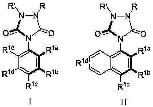 Urazole chiral axis compound and catalytic asymmetric synthesis method thereof