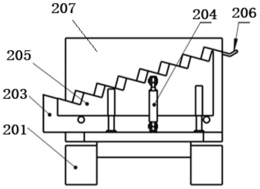 Automatic loading and unloading drill pipe device and control method for coal mine tunnel drilling rig