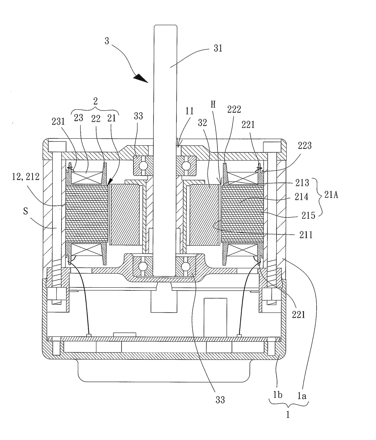 Inner-Rotor Type Motor and Stator Thereof