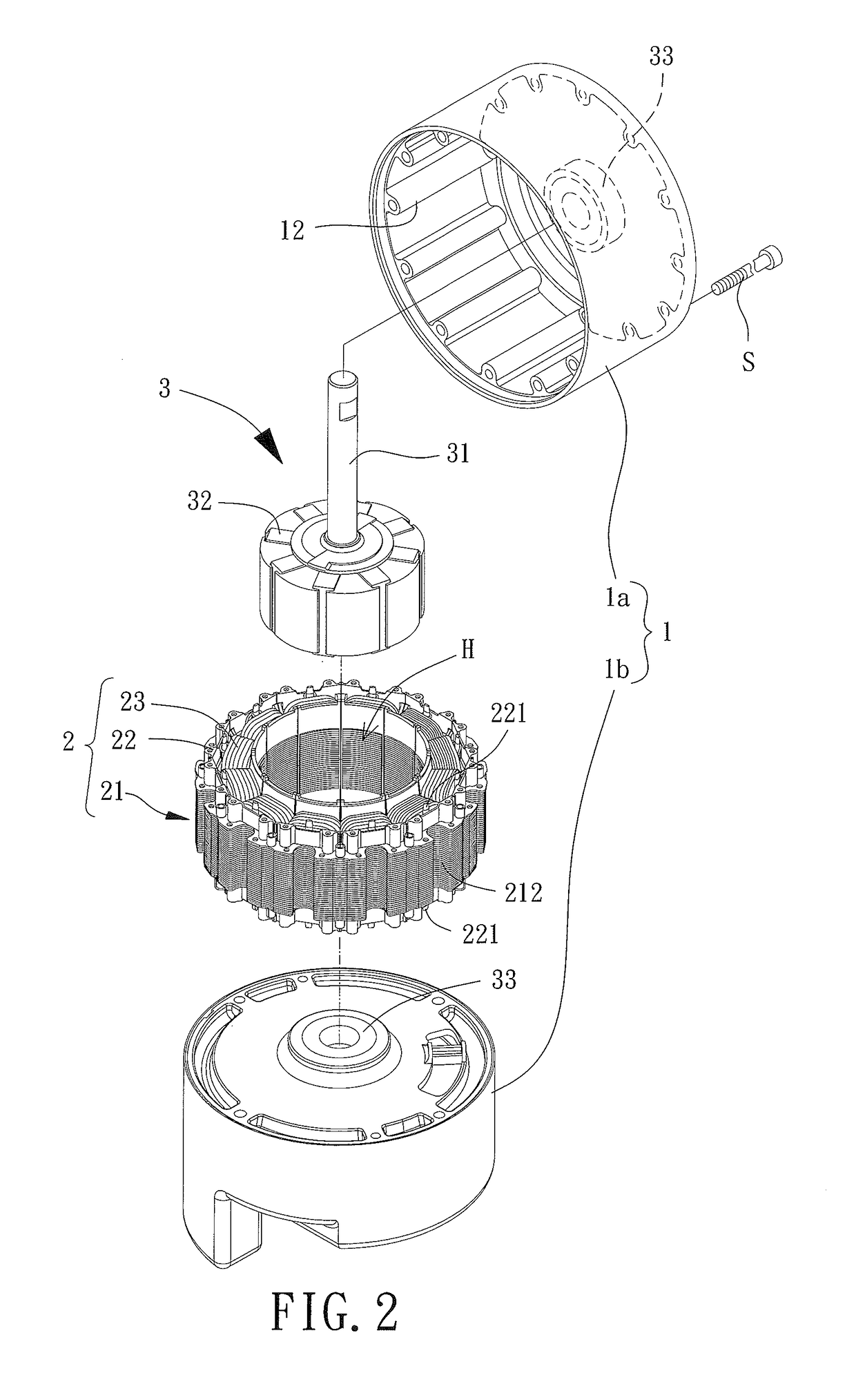 Inner-Rotor Type Motor and Stator Thereof