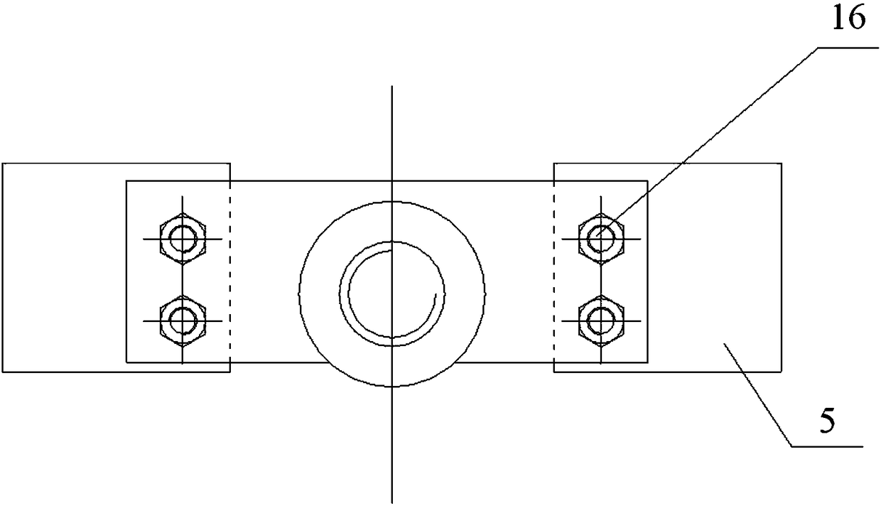 In situ torque testing device and observation device for micro-nano scale materials