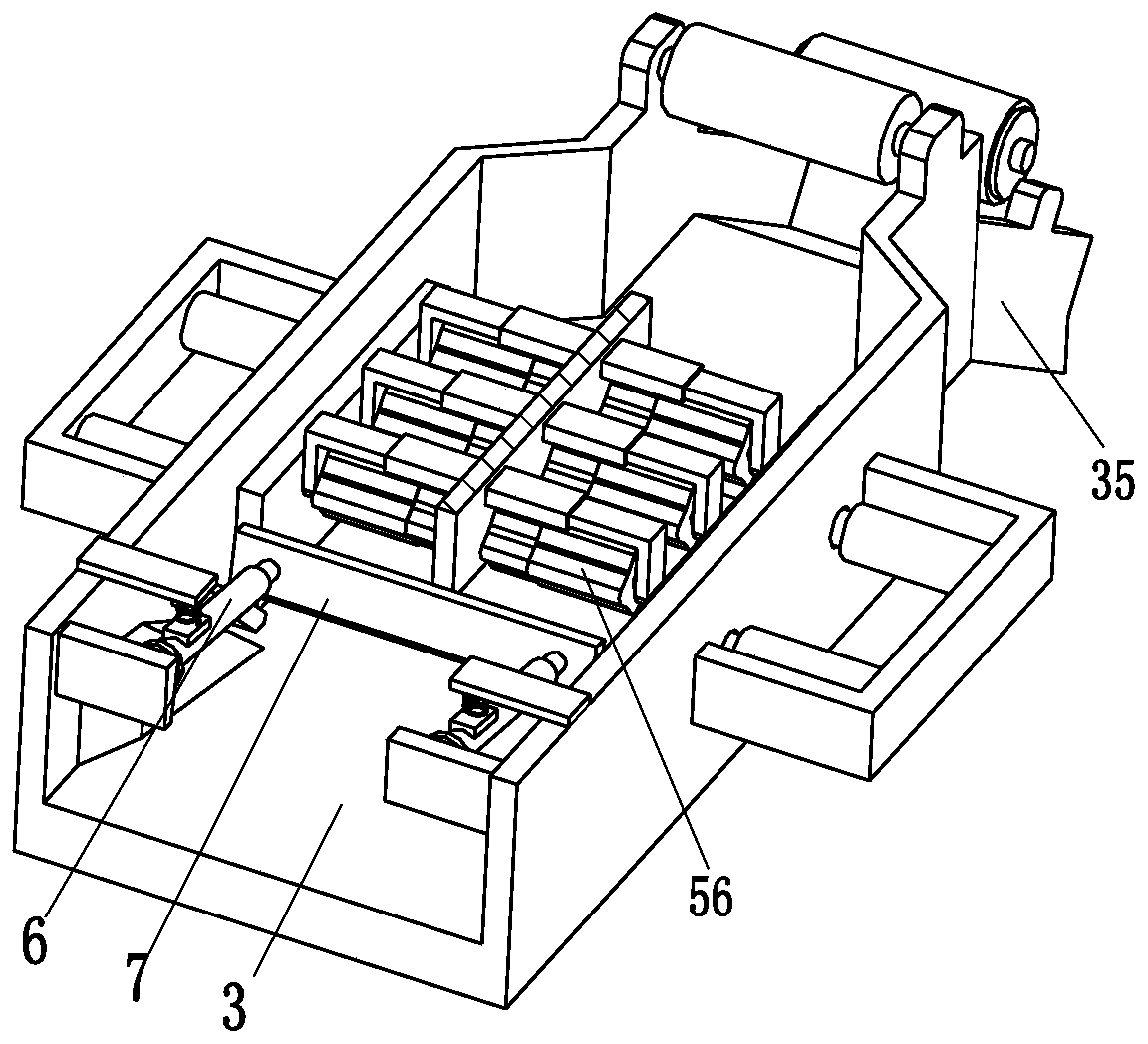 Metal machining raw material melting device