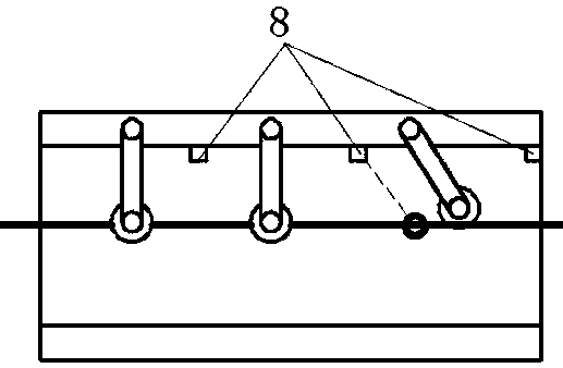 Obstacle-crossing protection robot employing ice melting agent to remove ice for power transmission line