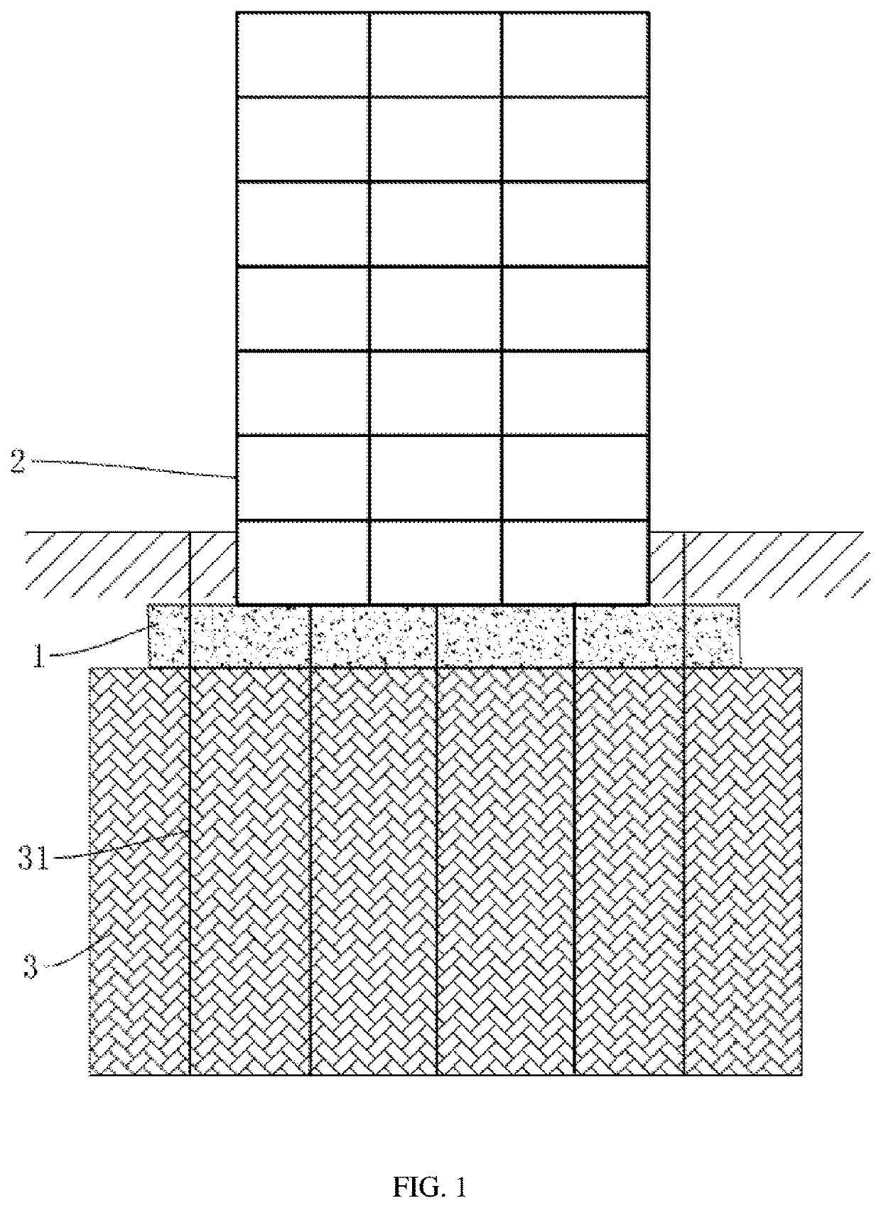 Method for strengthening and lifting high-rise building having raft foundation