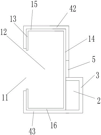 A fireproof door frame capable of simple assembly