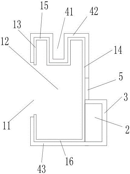 A fireproof door frame capable of simple assembly