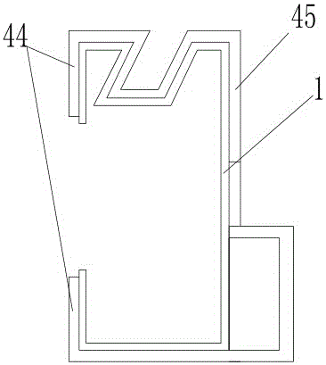 A fireproof door frame capable of simple assembly