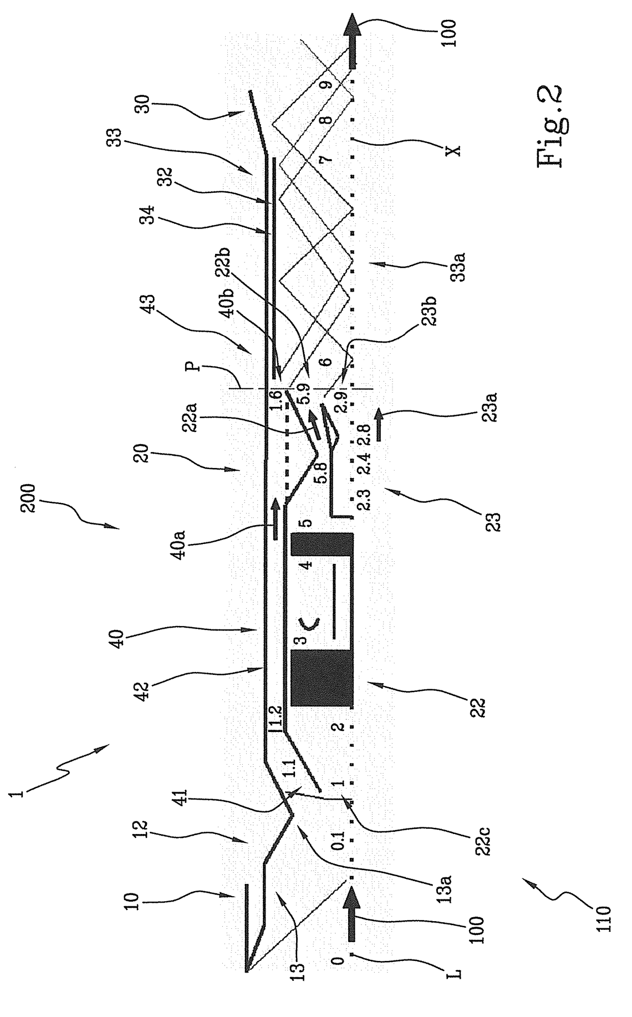 Engine for hypersonic aircrafts with supersonic combustor