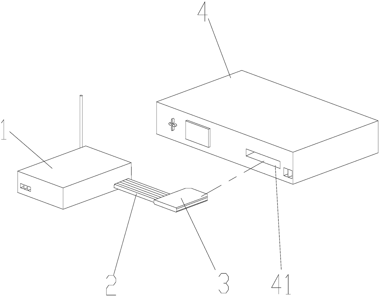 SD card simulation reading-writing system and city lighting project control system using the same