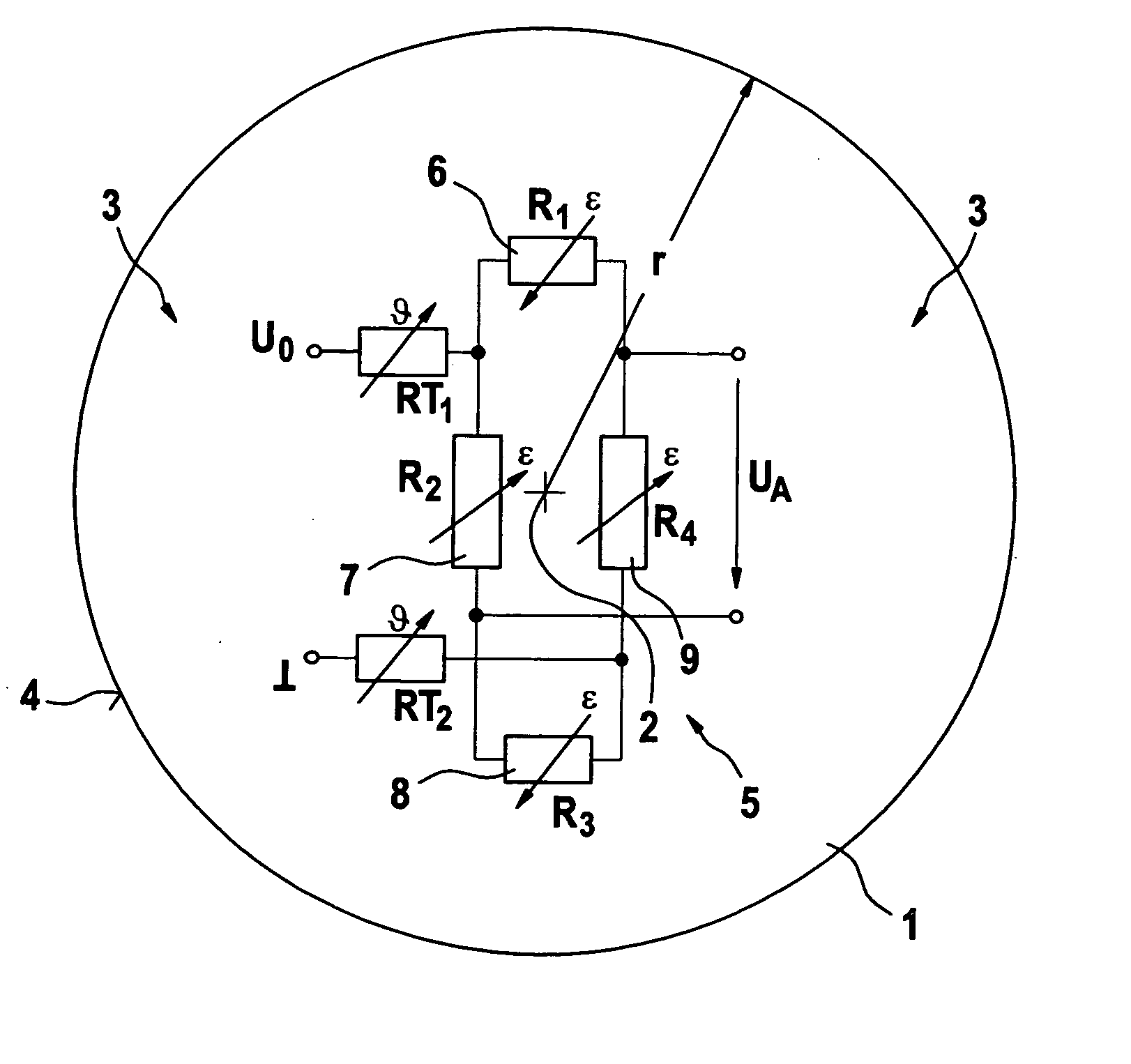 High-Pressure Sensor for Pressure-Independent Measurement