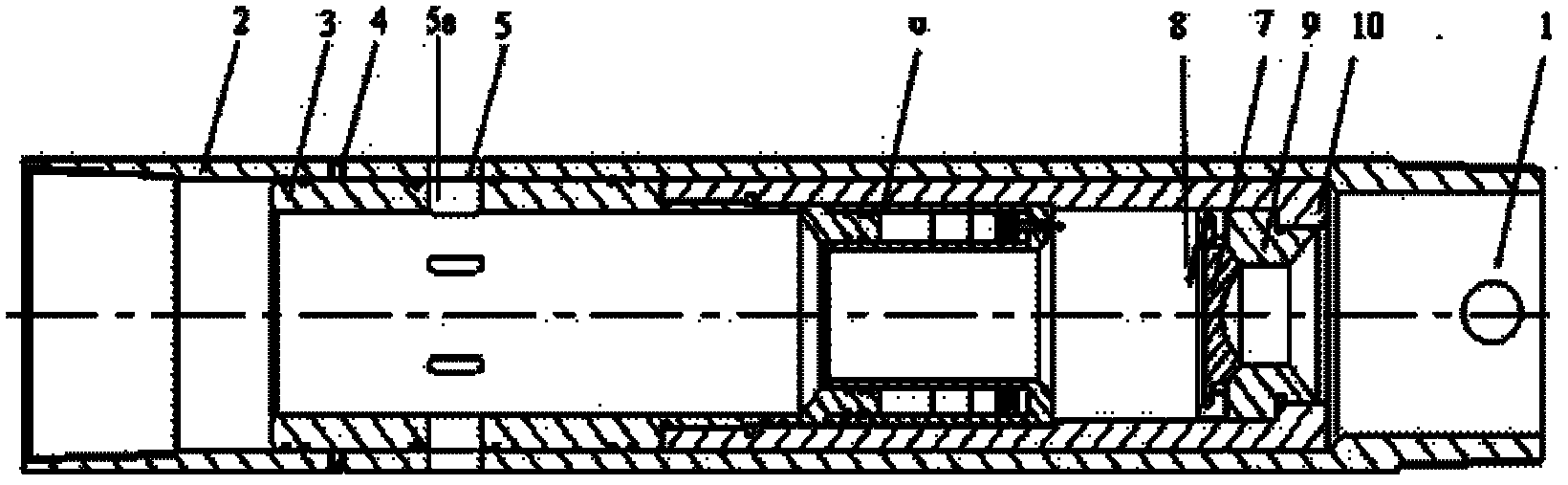 Staged fracturing sliding sleeve used for oil well and device and usage method thereof