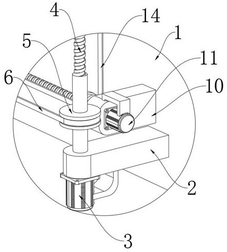 Cleaning and defrosting structure for front window glass of wheel excavator and using method thereof