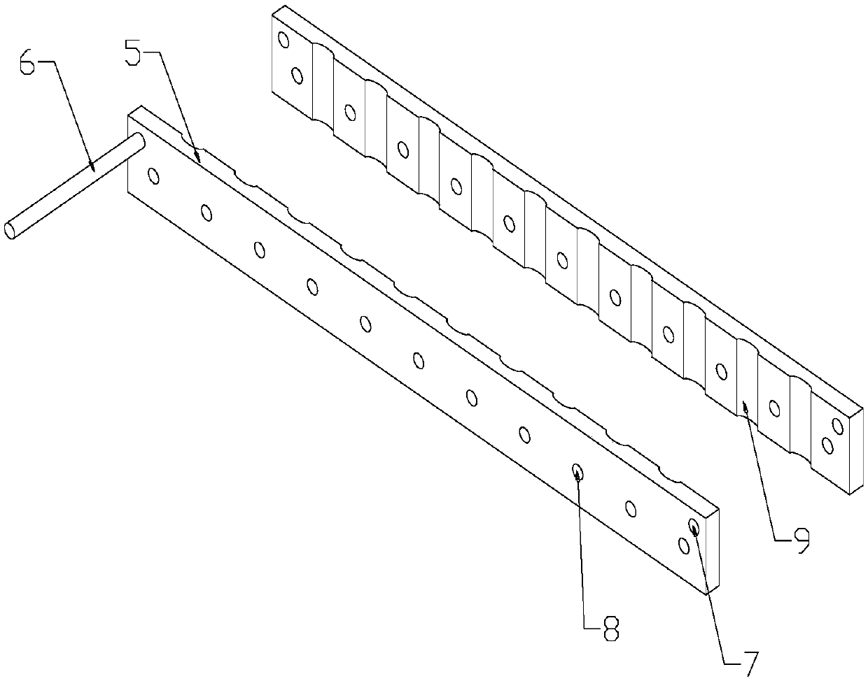 Double-nut machining clamp